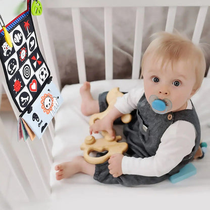 Livre Tissu Bebe avec Miroir | DouxMiro™ - Jouets Chouchous