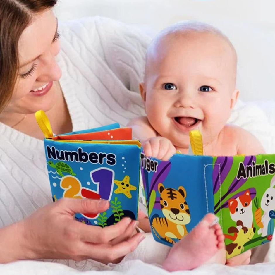 Livre Tissu Bebe | CâlinLivre™ - Jouets Chouchous