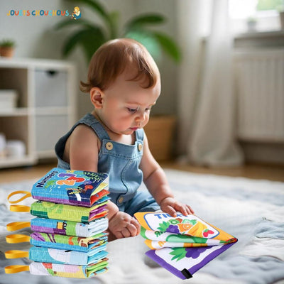 Livre Tissu Bebe | CâlinLivre™ - Jouets Chouchous
