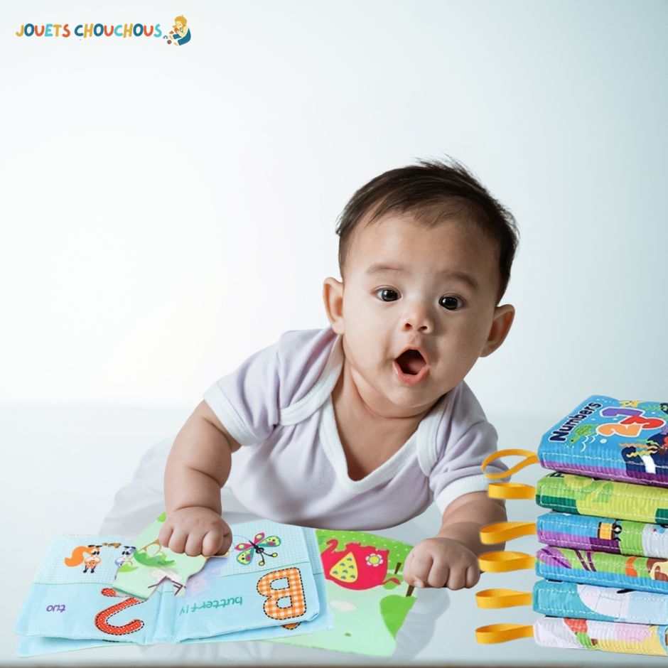 Livre Tissu Bebe | CâlinLivre™ - Jouets Chouchous