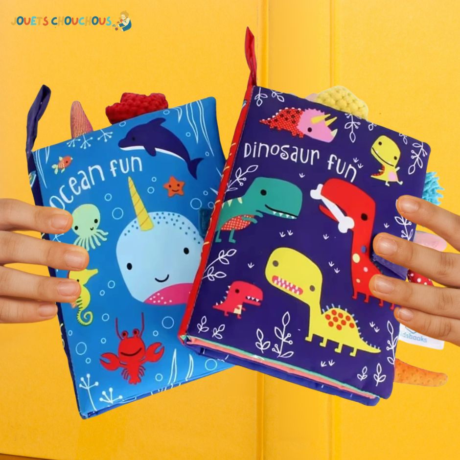 Livre Tissu Bebe | CouliLivre™ - Jouets Chouchous