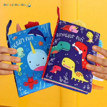 Livre Tissu Bebe | CouliLivre™ - Jouets Chouchous