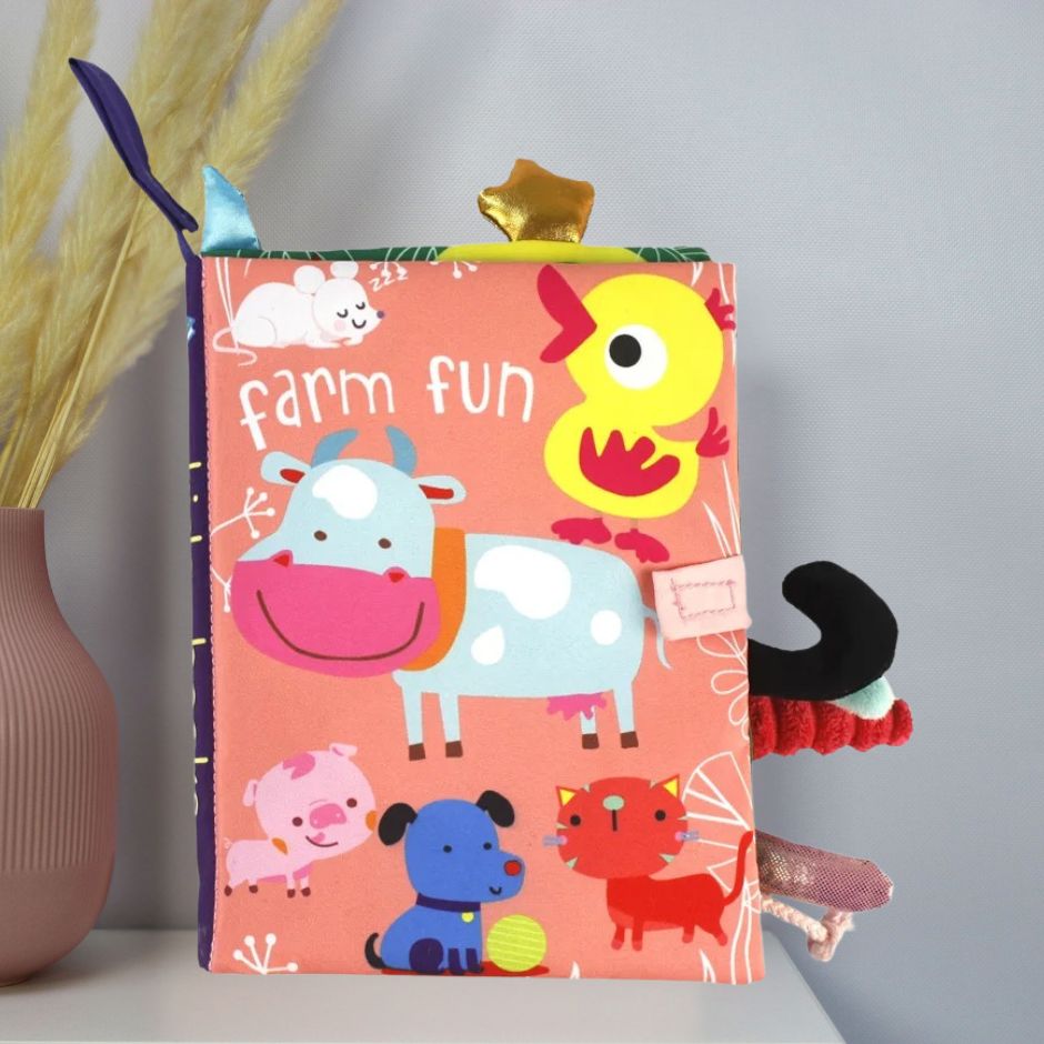 Livre Tissu Bebe | CouliLivre™ - Jouets Chouchous