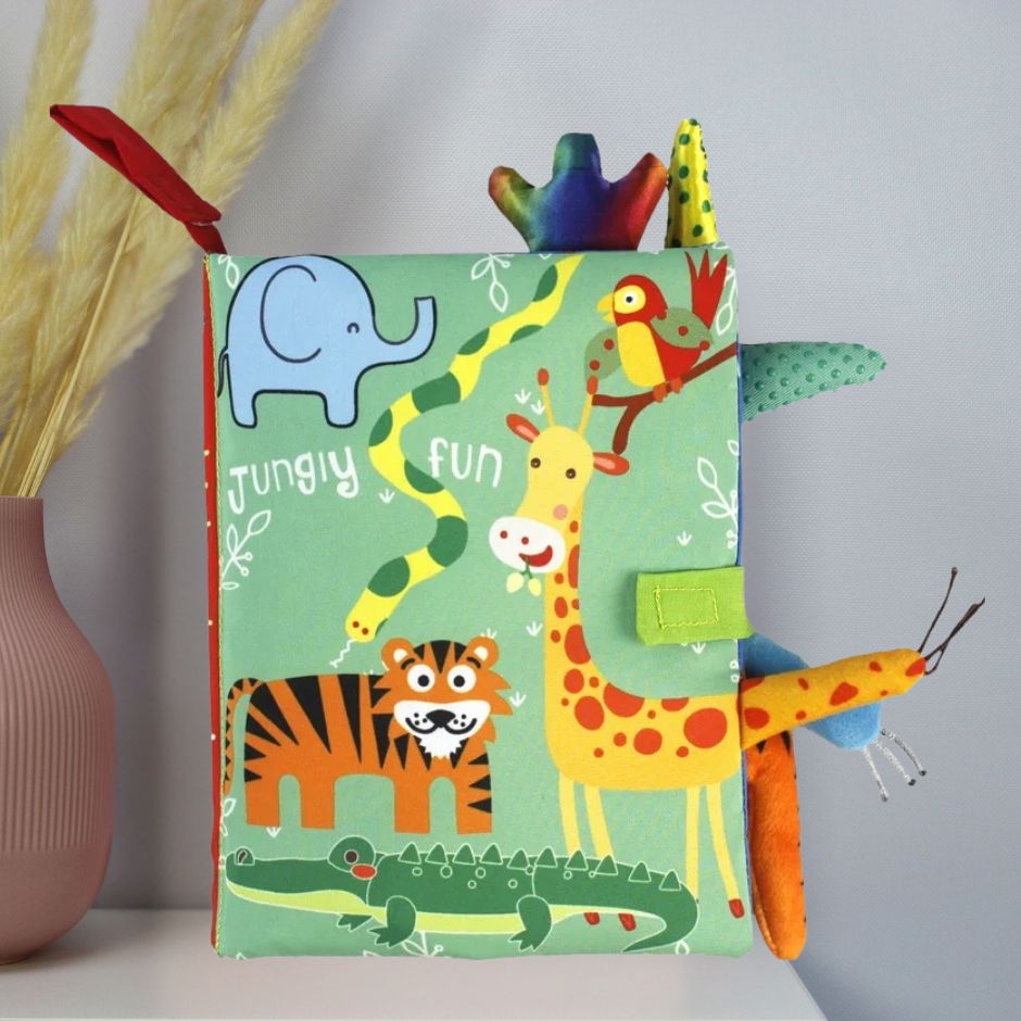 Livre Tissu Bebe | CouliLivre™ - Jouets Chouchous