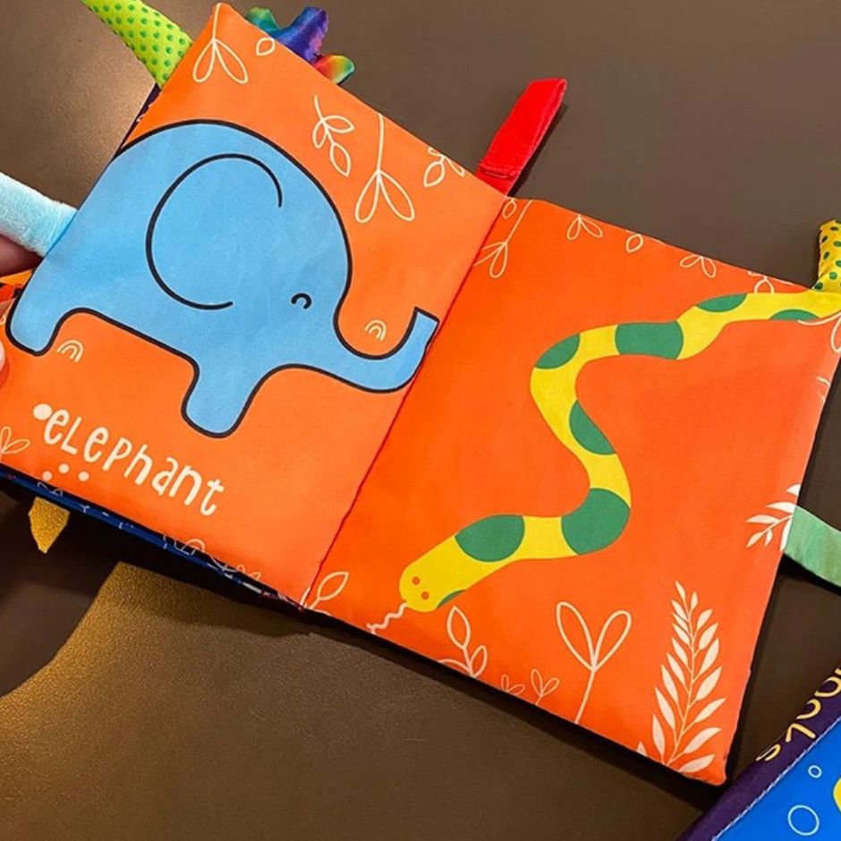 Livre Tissu Bebe | CouliLivre™ - Jouets Chouchous