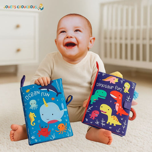 Livre Tissu Bebe | CouliLivre™ - Jouets Chouchous