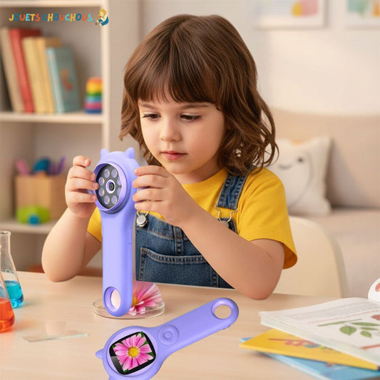 Microscope Enfant | MicroZoom™ - Jouets Chouchous