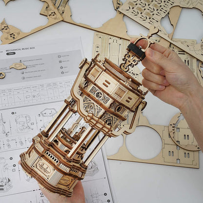 Puzzle 3D Bois | MyLantern™ - Jouets Chouchous