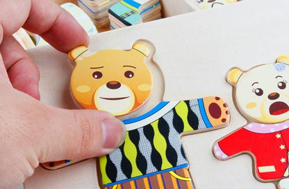 Puzzle en Bois | OursPuzzle™ - Jouets Chouchous