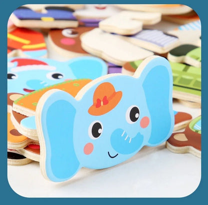 Puzzle en Bois | OursPuzzle™ - Jouets Chouchous