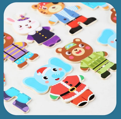 Puzzle en Bois | OursPuzzle™ - Jouets Chouchous