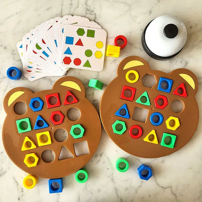 Puzzle Formes Géométriques Montessori | PuzzleGéo™ - Jouets Chouchous
