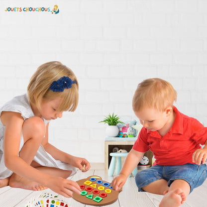 Puzzle Formes Géométriques Montessori | PuzzleGéo™ - Jouets Chouchous