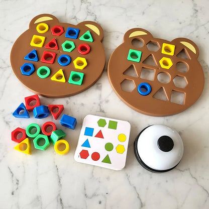 Puzzle Formes Géométriques Montessori | PuzzleGéo™ - Jouets Chouchous