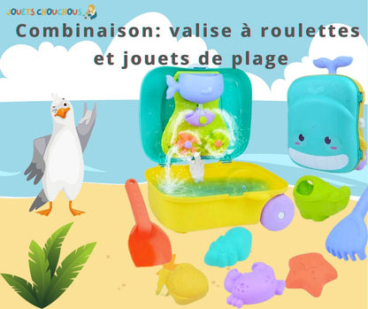 Trolley de Jouets de Plage | SandTrek™ - Jouets Chouchous