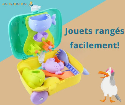 Trolley de Jouets de Plage | SandTrek™ - Jouets Chouchous